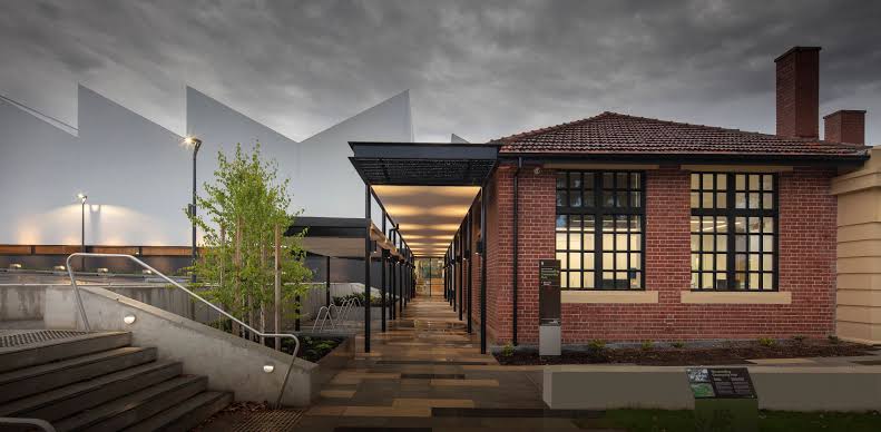 Large institutional community building design